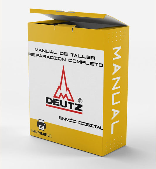 Manual Taller Deutz F3L 912 Motor