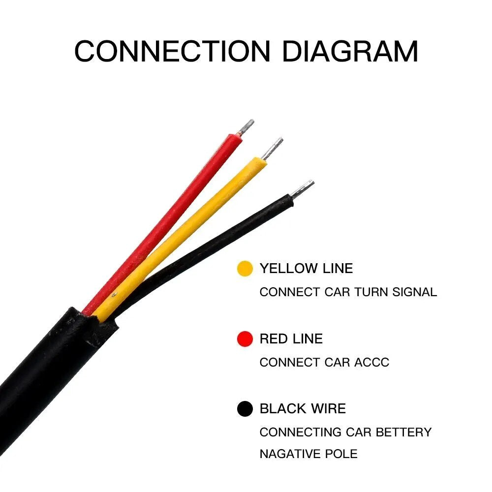 2 uds DRL luz LED de conducción diurna tira Flexible impermeable faro señal de giro lámpara amarilla luces de conducción decorativas para coche 12v Accesorio