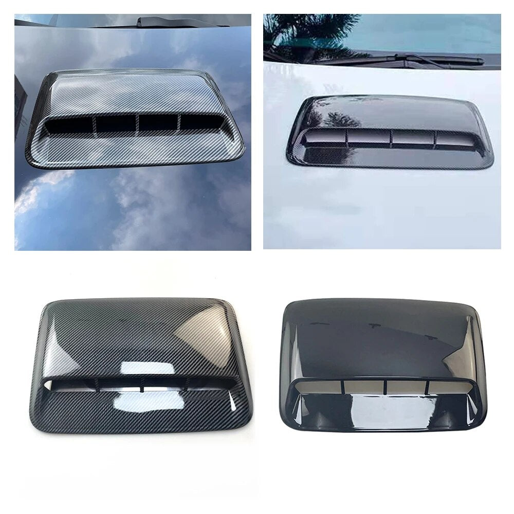 Custom Car Hood Air Flow Intake Hood Decorative Vent Hood Car Air Intake 4x4 Accessories