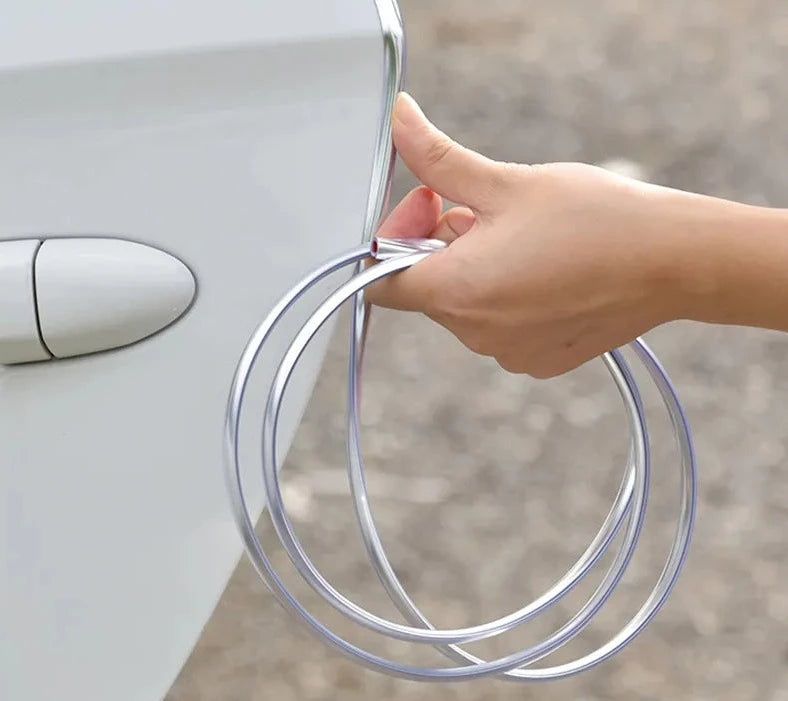 Protector de Borde de puerta de coche, tira de protección anticolisión, tira de sellado para capó y maletero, moldura de puerta Universal para la mayoría de los coches. Accesorio