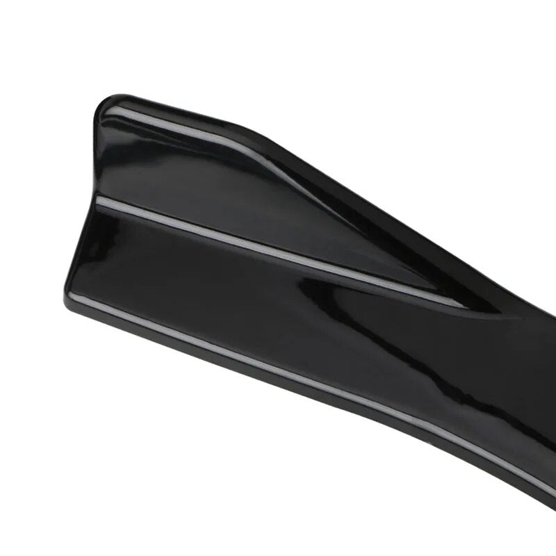 1 par de alerón para parachoques de coche, labio delantero trasero anticolisión, falda lateral Universal para BMW, mercedes-benz, Toyota, Audi, Volkswagen... Accesorio