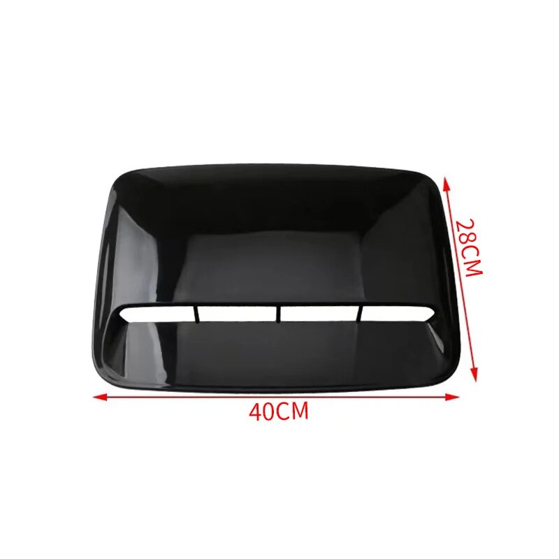 Custom Car Hood Air Flow Intake Hood Decorative Vent Hood Car Air Intake 4x4 Accessories