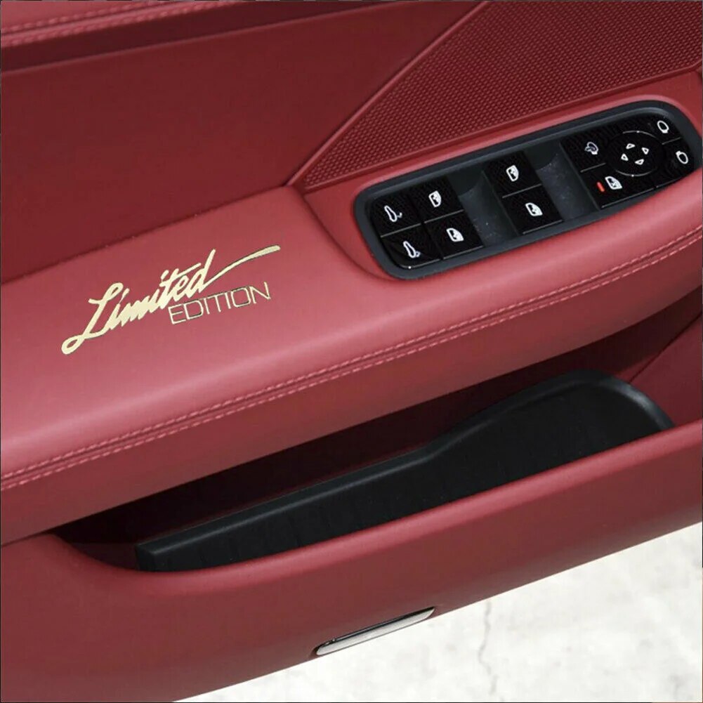 2 uds edición limitada pegatina de Metal 3D emblema de Metal insignia motocicleta calcomanías de automóvil decoración de estilo de coche Accesorio