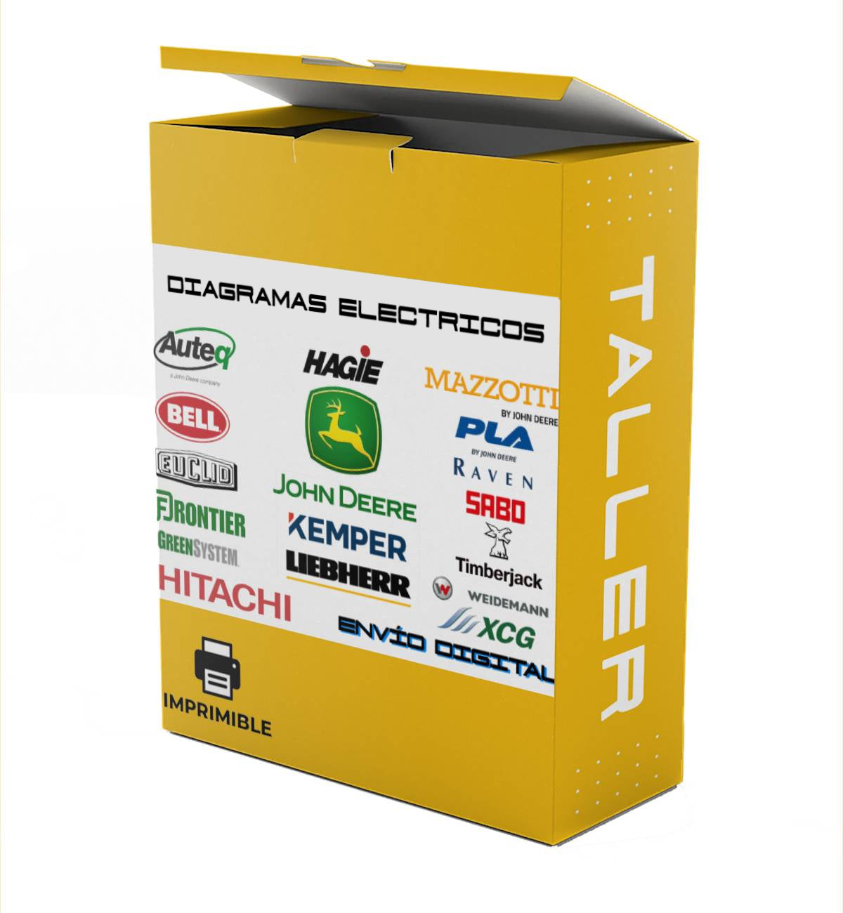 Diagramas Electricos John Deere Accesorio de corte comercial GLC 1500 SISTEMA DE RECOGIDA DE MATERIALES MCS