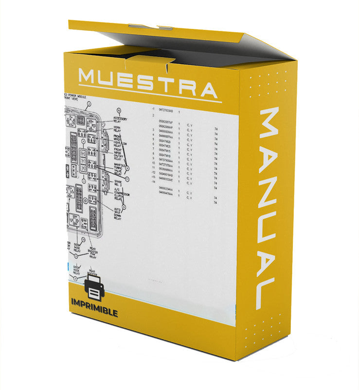 Manual Despiece Toyota Daihatsu terios 2006 - 2012 Español