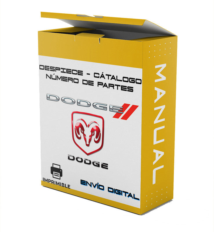 Catalogo de Partes Dodge Viper 92 -96 97 98 99 2000Ful Despiece