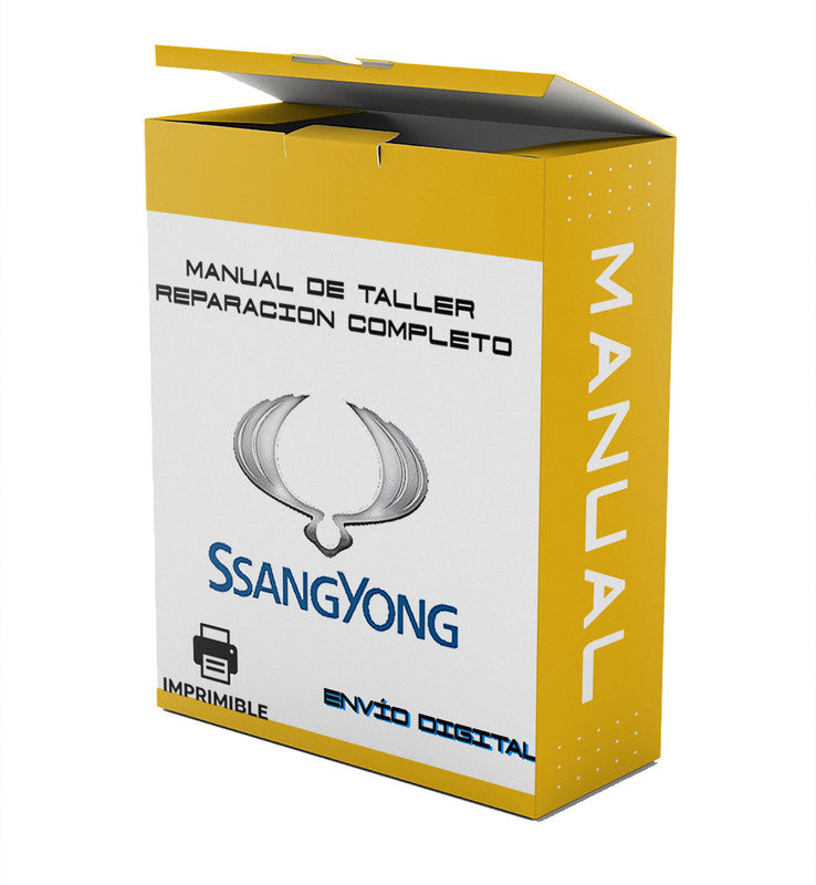 Manual de taller SsangYong Rexton Y220 2007 taller Español