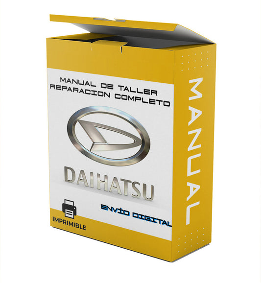 Manual de Taller y Daihatsu Charade G202