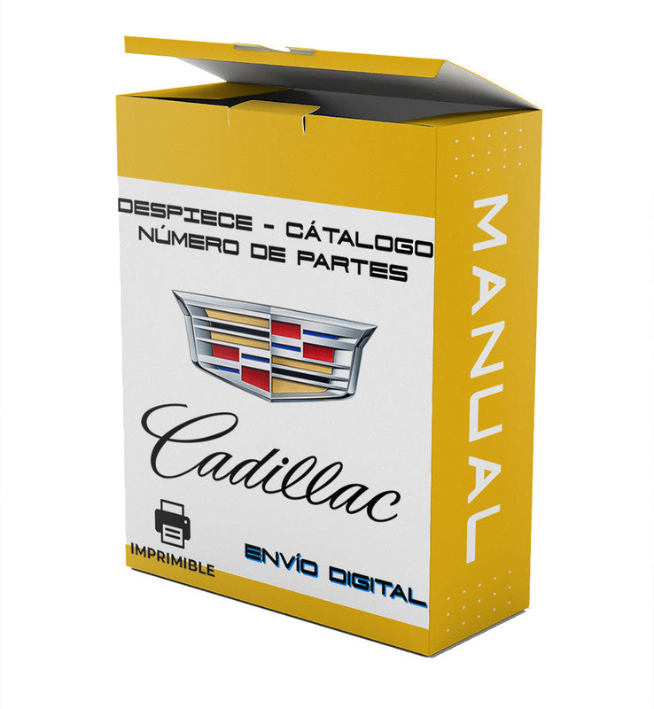 Manual Despiece Cadillac Seville 1992