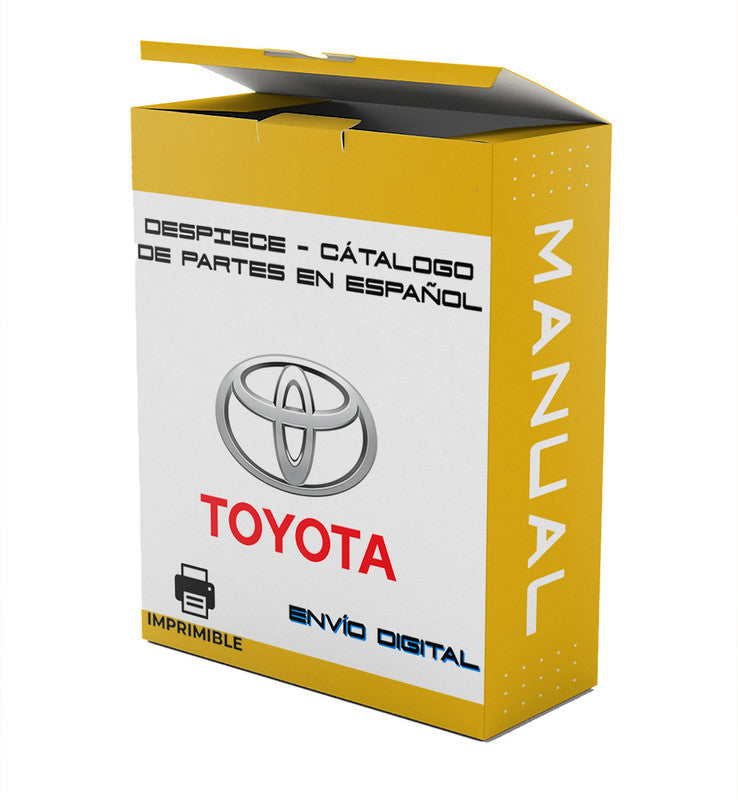 Manual Despiece Toyota Hiace 2013 - 2020 Español