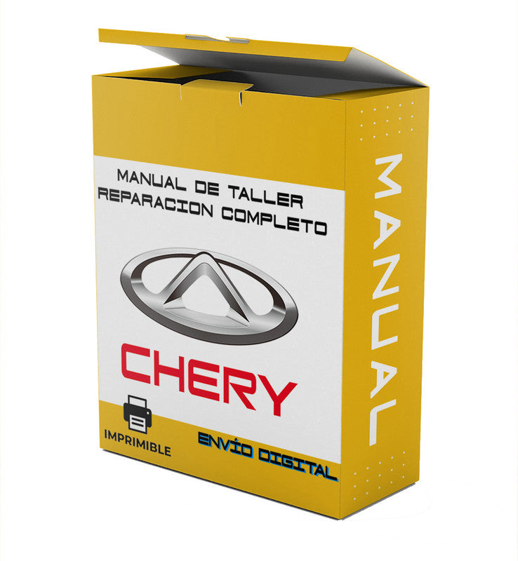 Manual de taller Chery Arrizo 7 2013 - 2017 Español Manual