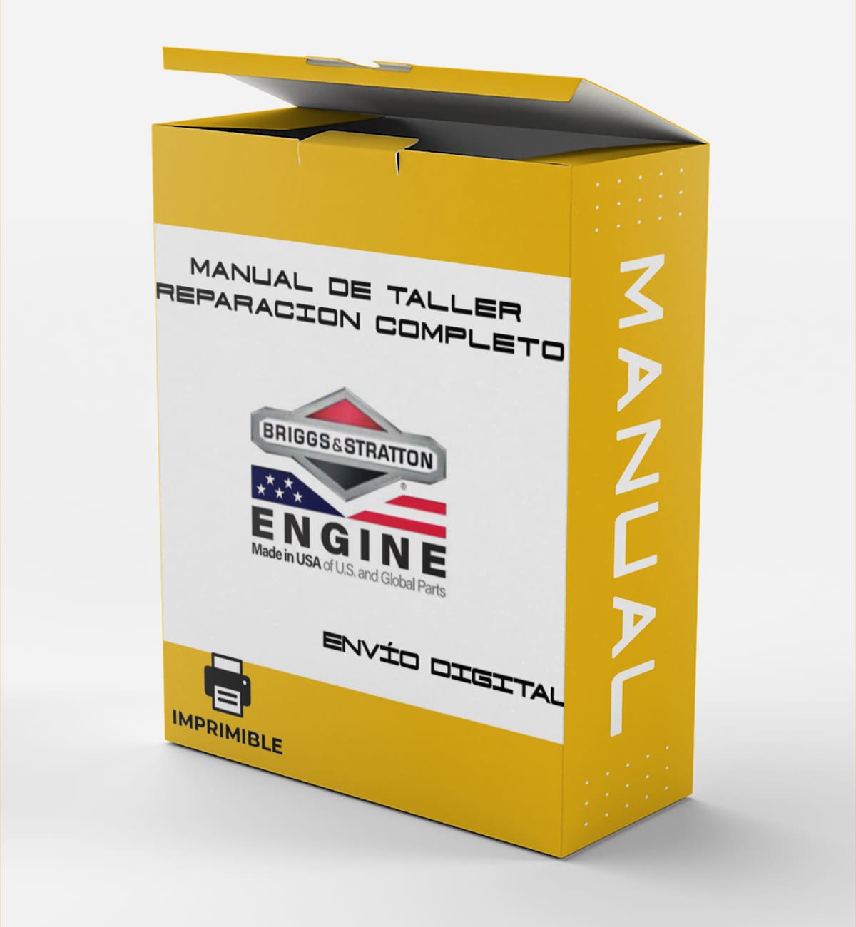 Manual Taller Motor Briggs & Stratton bicilíndrico en L