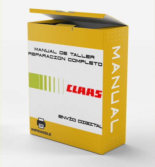 Manual Taller CLAAS Ares 806 Tractor