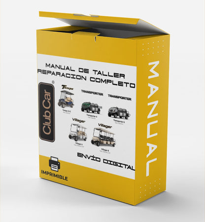 Manual Taller 2001 Club Car DS IQ System
