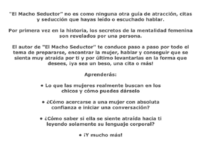 El Macho Seductor - Colección Completa