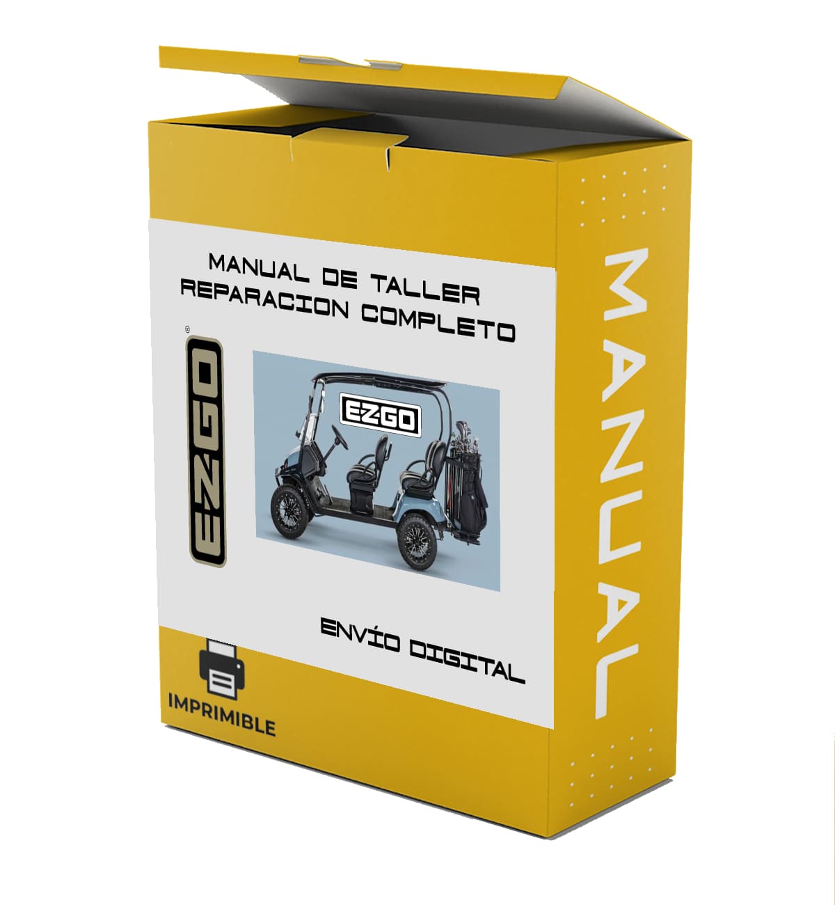 Manual Taller 1992 E-Z-Go GXT-800 Gas Truck