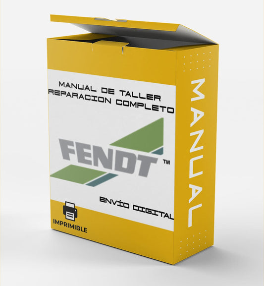Manual Taller Fendt D 0826 LE 523 Motor