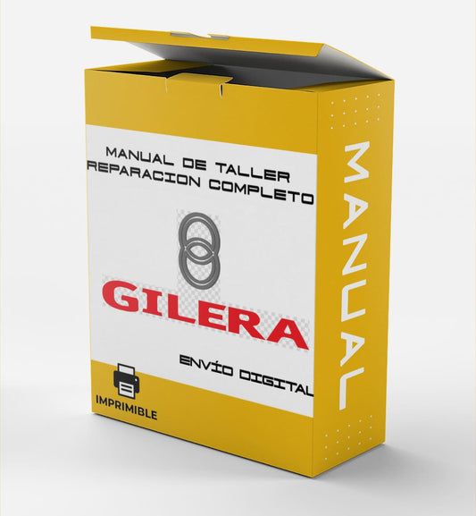 Manual Taller 2001 Gilera Runner VX125 Scooter