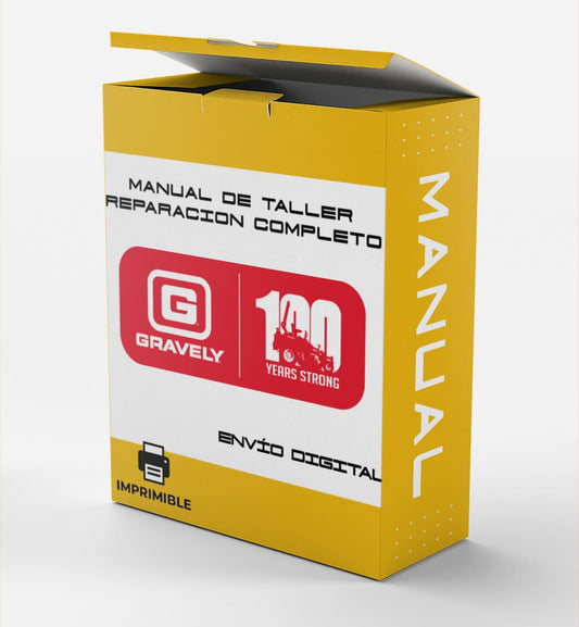 Manual Taller Gravely 987064 16-G 4-Wheel-Tractor