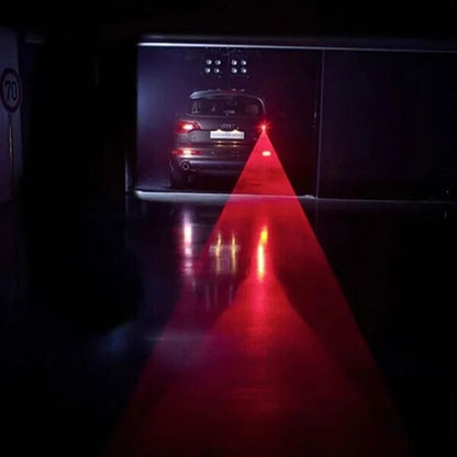 Car LED Laser Fog Light Anti-collision Tail Light Brake Warning Lamp Car Lights Accessory