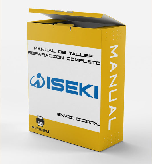 Manual Taller Iseki TG5470 Tractor