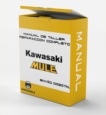 Manual Taller 2006 Kawasaki Mule 3010 KAF620K1