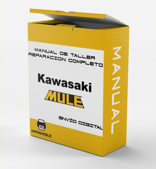 Manual Taller 2006 Kawasaki Mule 3010 KAF620K1