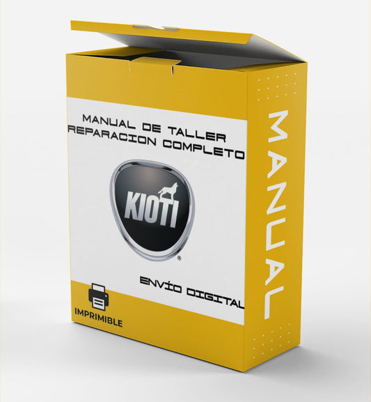 Manual Taller Kioti DK501 Tractor