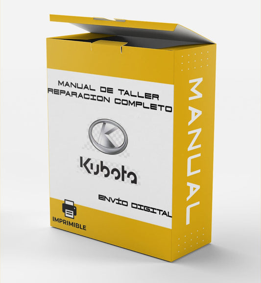 Manual Taller Motor diésel Kubota F2803-B