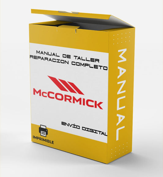 Manual Taller McCormick MTX200 Tractor