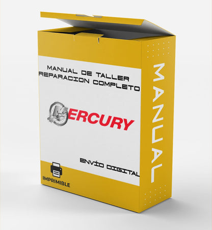 Manual Taller 1998 Mercury 3 HP 2-Tiempos