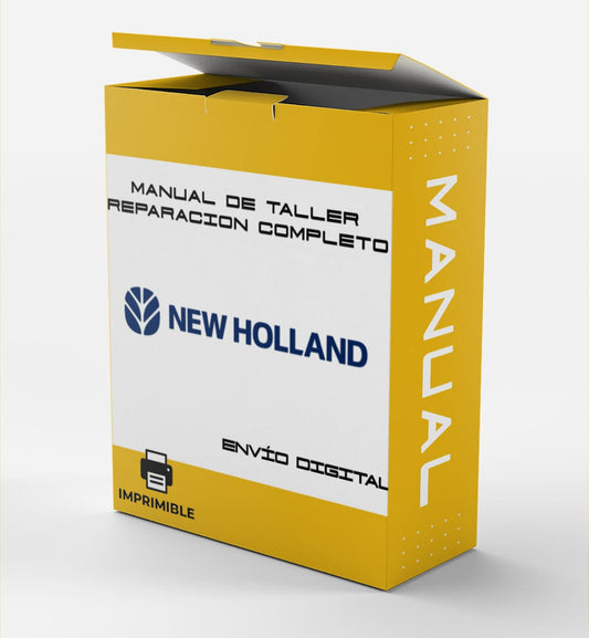 Manual Taller New Holland Excavadora de cadenas E265C EVO