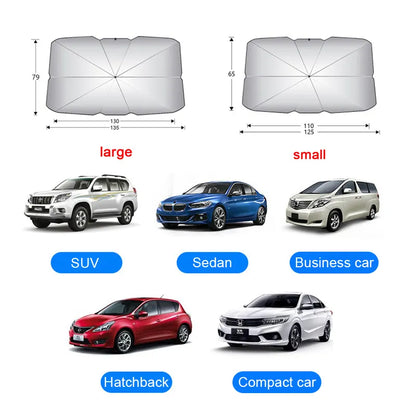 Car Sunshade Car Sunshade Protector Summer Sunshade Interior Windshield Protection Accessories Auto Shading