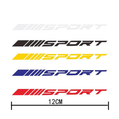 Universal Styling Car Wheel Stickers DIY Car Alloy Racing Sport Wheel Stickers 4pcs Wheel Decal Car Styling Accessories