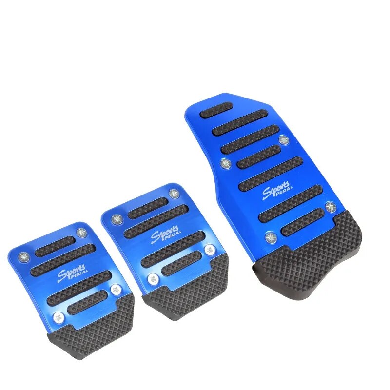 Universal Sports Non-slip Car Pedal Manual Series Kit Brake Pad Cover 3pcs/set. Accessory