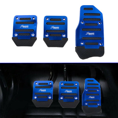 Universal Sports Non-slip Car Pedal Manual Series Kit Brake Pad Cover 3pcs/set. Accessory