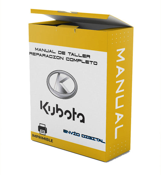 Manual Taller Kubota Retroexcavadoras B21, TL421 y BT751