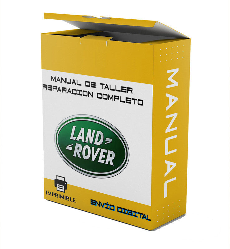 Manual de Taller Range Rover Sport L494 5L Petrol 2018 - 2020