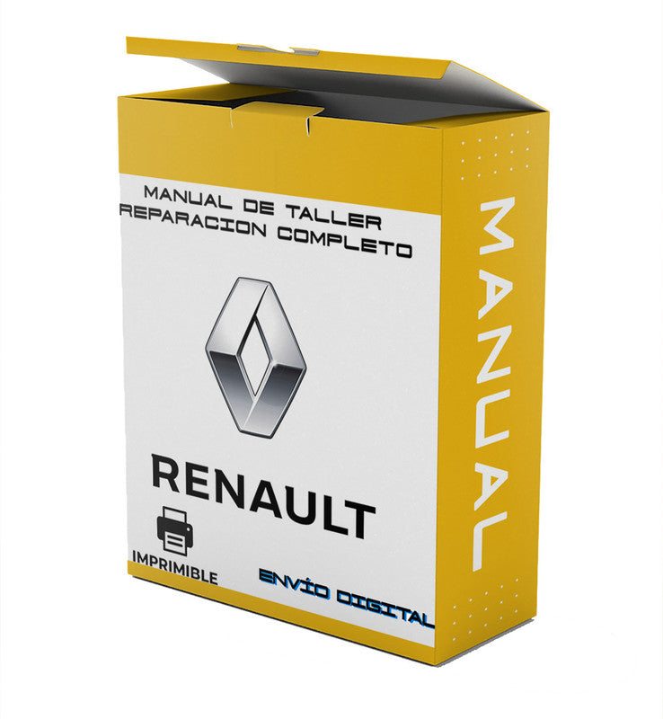 Renault Kangoo 2009 workshop manual Spanish workshop manual