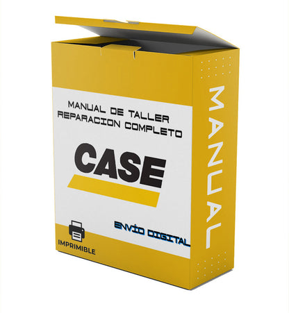 Manual Taller Case WX185 Excavadora