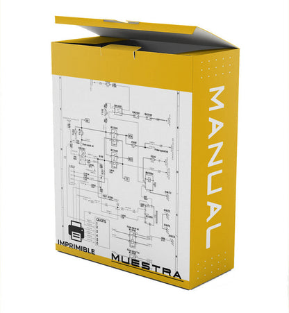 Manual Taller Caterpillar D343 MOTOR - MÁQUINA 52K