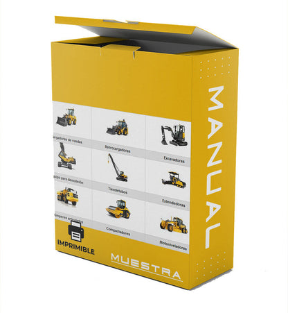 Manual Taller John Deere Accesorio profesional para el lugar de trabajo MP66 Balde multiusos