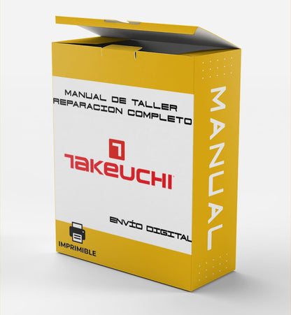 Manual Taller Takeuchi TB030 Excavador