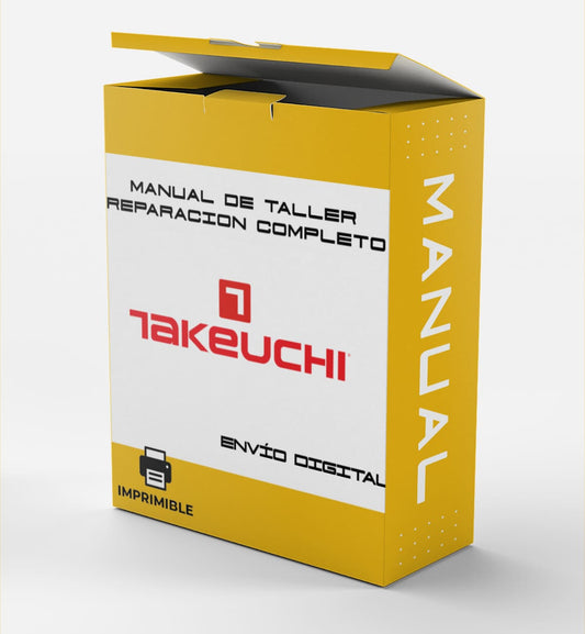 Manual Taller Takeuchi TB020 Excavador