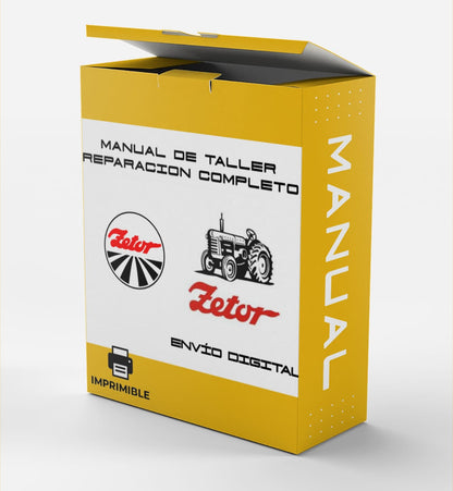 Manual Taller Zetor 3320 Tractor