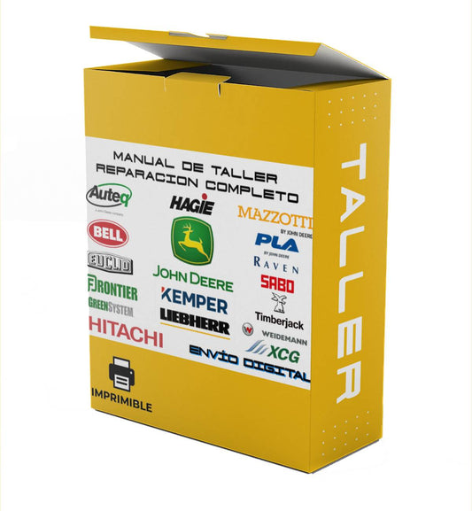 Manual Taller John Deere Equipamiento comercial Z820A Z-Trak Pro