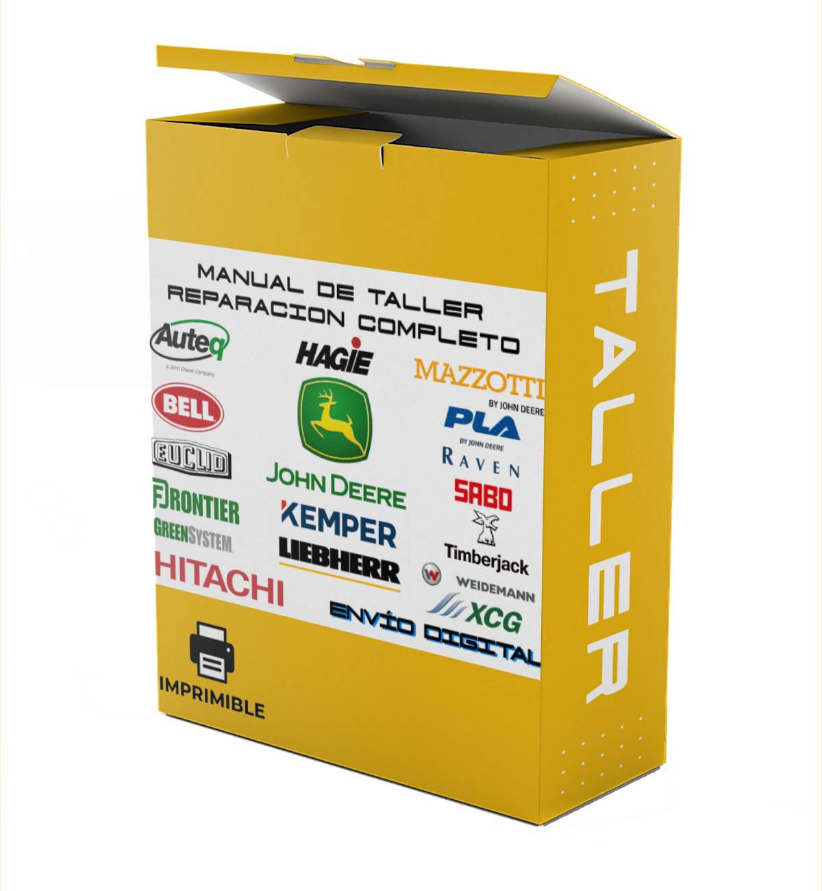 Manual Taller John Deere Productos con licencia B635 Soplador