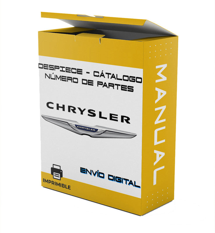 Catalogo de Partes Chrysler Pt Cruiser 2001 - 2008 Despiece
