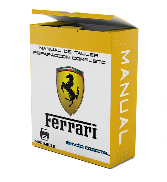 Manual de taller Ferrari Testarossa 1985 - 1991 Manual taller