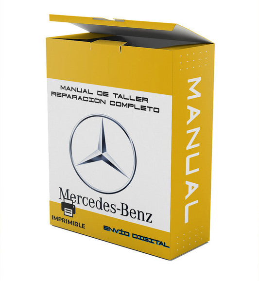 Workshop Manual Mercedes Benz SLK-Class R172 2016 SPANISH